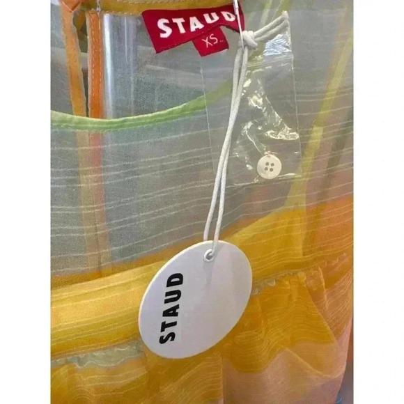 Staud Hyacinth Maxi Dress MSRP $475 New - Picture 5 of 6